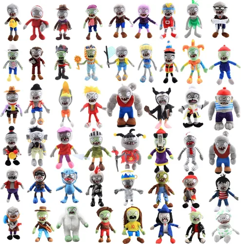 Vista 2 de Zombies Plush Toys Game 1 2 Bandit Zombie Plushie - Figura de peluche suave para regalo