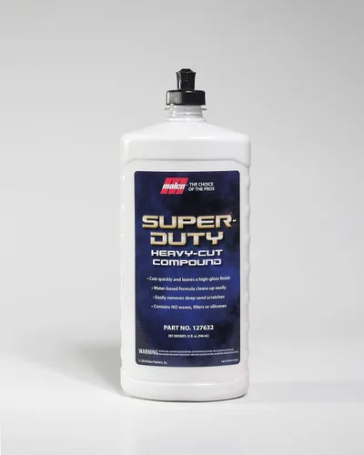 Vista 6 de Malco Compuesto de corte pesado súper resistente, compuesto profesional de corte, pulido y acabado, para corrección de pintura automática, detalles