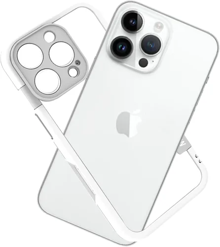 Vista 4 de Funda antigolpes para iPhone 16 Pro sin espalda, cubierta de cámara integrada y compatible con MagSafe, delgada y ligera TPU+PC Bumper Frame Cover
