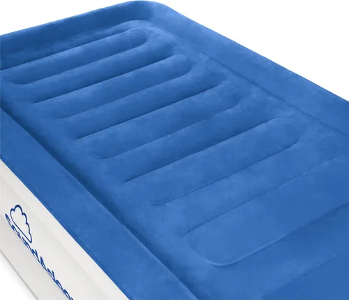 Vista 3 de SoundAsleep Products SoundAsleep CloudNine Series - Colchón de aire con tecnología de doble bomba inteligente, tamaño individual