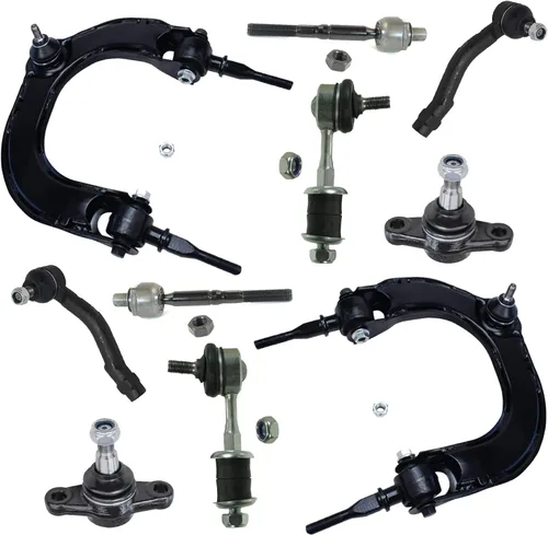 Vista 232 de Detroit Axle - Kit de suspensión de 10 piezas para Nissan Frontier Xterra Pathfinder 2005-2012, 4 brazos de control superiores inferiores