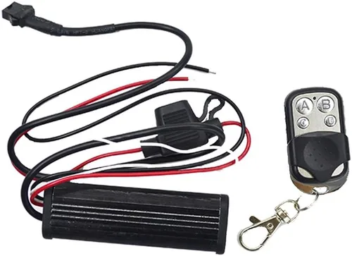 Vista 2 de Controlador LED RGB de 4 teclas para luz LED de tira de coche de motocicleta