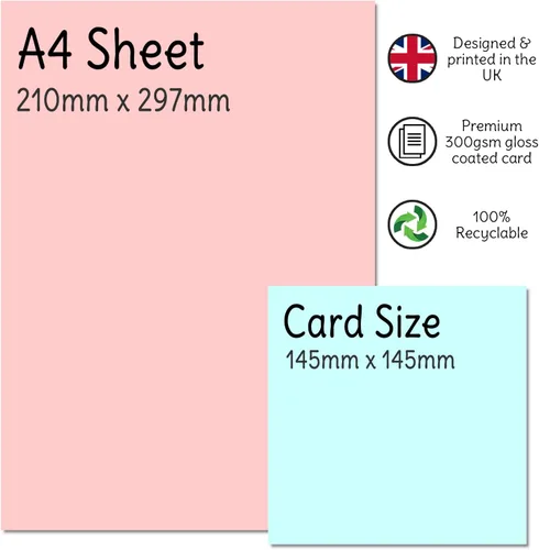 Vista 6 de Stuff4 Tarjeta de cumpleaños de 2º cumpleaños para niña, tarjeta de cumpleaños de unicornio, tarjeta de feliz cumpleaños para niña de 2 años