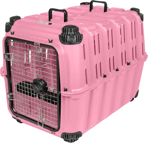 Vista 10 de Mammoth Guardian - Perrera para perros de 36 pulgadas, resistente jaula de viaje y exteriores para cachorros, perros pequeños, medianos y grandes