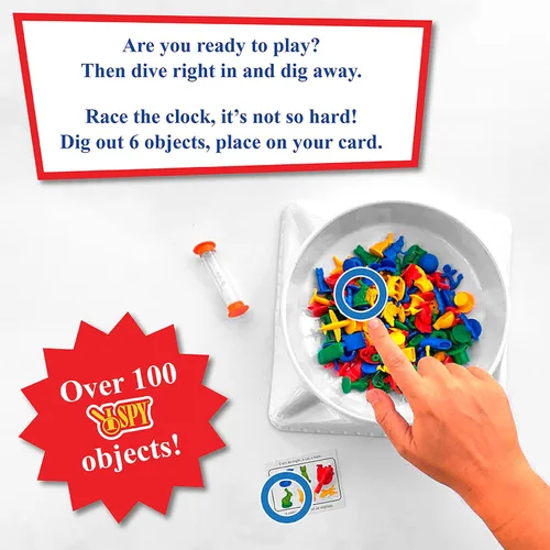 Vista 6 de Briarpatch University Games Juego de "I Spy Dig In", para Grados K+ (UG-06101)