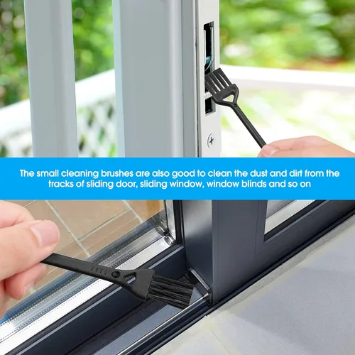 Vista 3 de Cepillo de limpieza para teclado de computadora, kit de limpieza para teclado de computadora portátil, limpiador antiestático, cepillo de limpieza