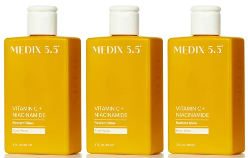 Vista 17 de Medix 5.5 Gel de Limpieza Corporal Exfoliante de Ácido Glicólico + Ácido Láctico Borrador de Protuberancias KP Exfoliante AHA para el Cuidado
