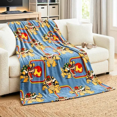 Vista 24 de Franco Ropa de cama de felpa suave para niños, manta de micro raschel, 46 x 60 pulgadas, Avatar The Last Airbender