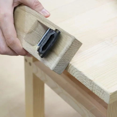Vista 4 de KAKURI KANNA - Plano de mano japonés de 1.654 in para carpintería, mini cepilladora de mano para biselado y alisado de madera, 5.9 x 2.1 x 1.6