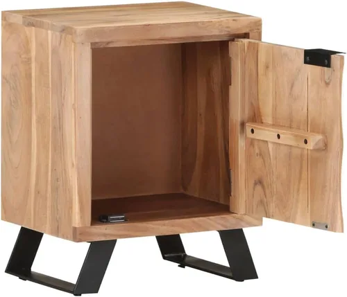 Vista 4 de Muebles de dormitorio, armario de almacenamiento, armario de noche, robusto y duradero, adecuado para dormitorio, sala de estar, oficina, sala