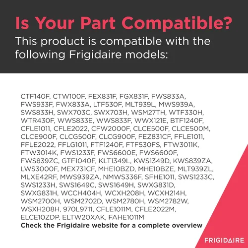 Vista 6 de Frigidaire 134592700 Manguera de drenaje para lavadoras, color negro