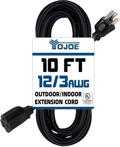 Vista 36 de YOJOE Cable de extensión para interiores y exteriores con extremo iluminado, cable de alimentación de 3 clavijas 15A resistente a la intemperie