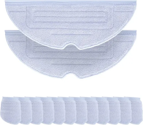 Vista 7 de 6 almohadillas de tela para trapeador Roborock S7 / S7+ / S7 MaxV / S7 MaxV Plus / S7 MaxV Ultra / S7 Pro Ultra / S8 / S8+ robot aspirador