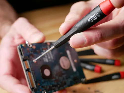 Vista 8 de Wiha 7 piezas juego de desarmador de precisión e inclinado Phillips