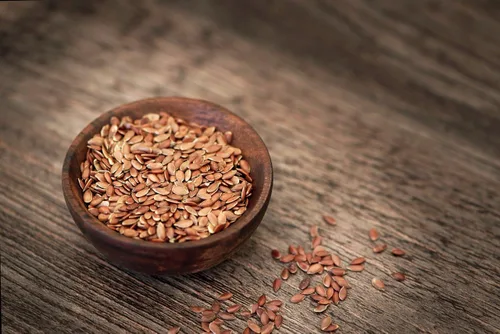 Vista 2 de Pure Living Semillas de lino marrón germinadas, 2 paquetes de 15 onzas cada uno