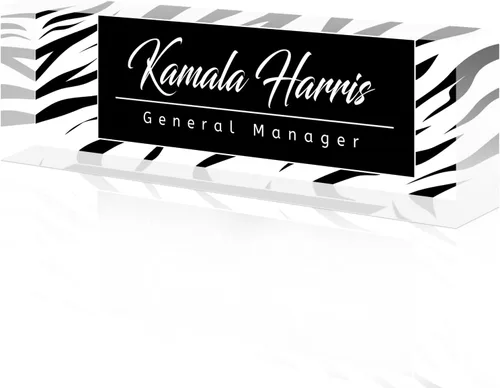 Vista 34 de Desk Name Plate Custom, Acrylic Name Plate, Personalized Name Plates for Office Gifts,Desk Decor,Teacher,Employee Appreciation Gifts