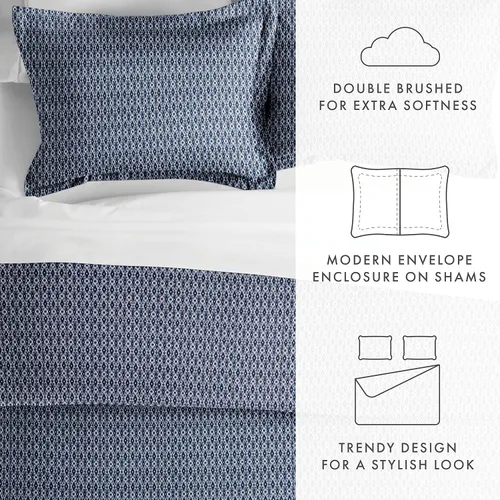 Vista 149 de Linen Market Funda de edredón individual para cama individual – Experimenta una comodidad similar a un hotel con una suavidad inigualable