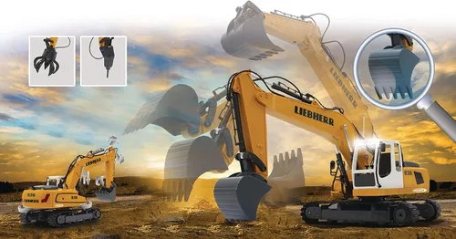 Vista 6 de JAMARA 405060 - Escala 1:20 Digger Liebherr R936 para coche