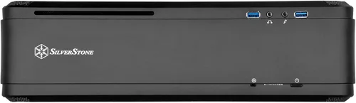 Vista 7 de SilverStone Technology Fortress Z Aluminio Unibody Mini-ITX/DTX - Carcasa para computadora SFX con elevador PCI-E y ventiladores personalizados
