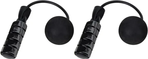 Milisten Heavy Duty Dual Bearing Skip Rope with Weighted PVC Ball Cordless Skipping Rope for Men Women Fitness Exercise for Indoor Outdoor Workouts