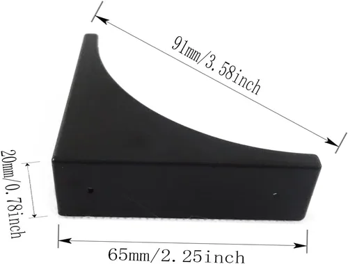 Vista 2 de Glrovazas - Protector de esquina, 4 piezas, decoración de escritorio, protector de esquina, funda de borde de seguridad, parachoques de esquina