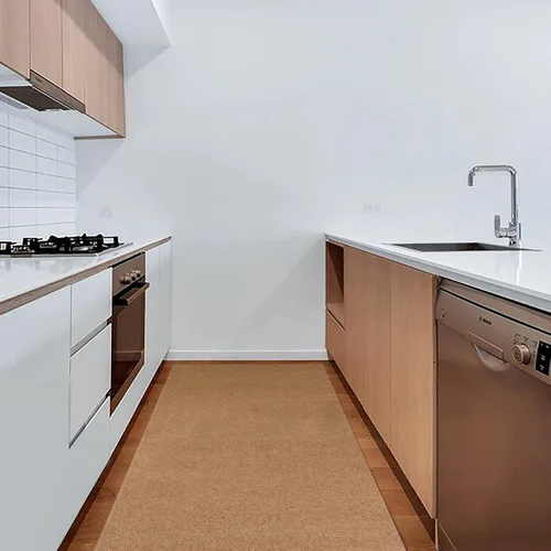 Vista 7 de Alfombras de pasillo de 2 x 6 pies con respaldo de goma, alfombras de pasillo para interiores y exteriores, arena, se puede utilizar como pasillo