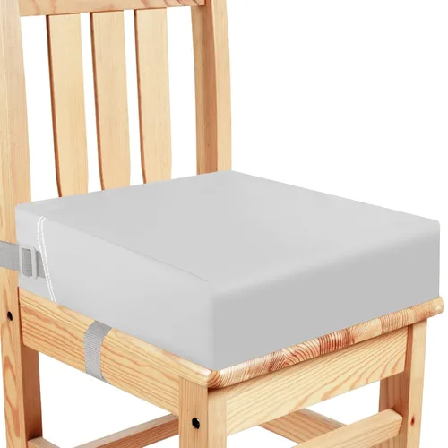 Vista 11 de Asiento elevador para niños pequeños para silla de cocina, mesa de comedor, lavable, grueso, resistente, silla elevadora portátil para niños