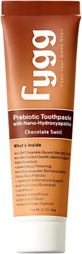 Pasta de dientes de nanohidroxiapatita para niños y adultos (Chocolate - Viaje) de Fygg