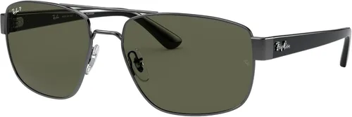 Vista 11 de Ray-Ban RB3663 Gafas de sol rectangulares de metal