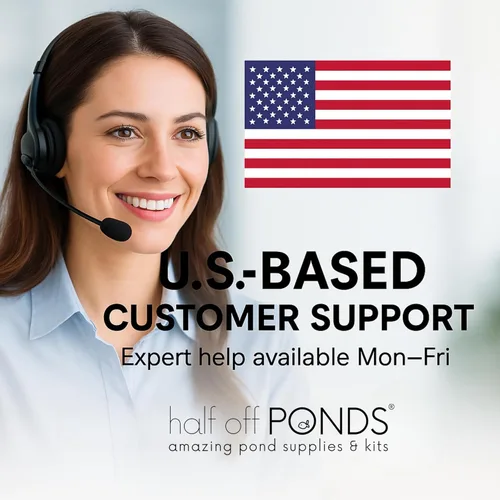 Vista 4 de HALF OFF PONDS - Revestimiento de estanque LLDPE de 25 pies x 30 pies para estanques, lagos y cuencas de retención