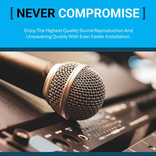 Vista 5 de Placa de pared XLR premium, sin soldadura, placa de pared de audio, para instalación de audio profesional (hembra a hembra 1 puerto)