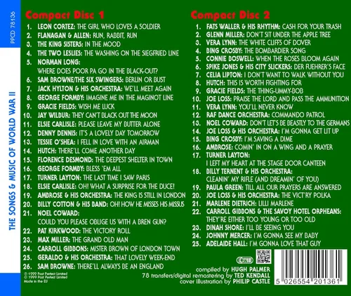 Vista 2 de The Songs Music of World War 2 - 51 Tracks Set