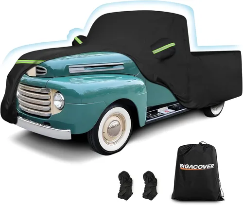 Vista 20 de Funda de automóvil sedán de 2 puertas para Volkswagen Beetle Bug 1960-1980, impermeable, resistente, protección para todo tipo de clima
