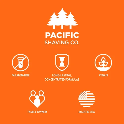 Vista 8 de Loción con cafeína para después de afeitarse marca Pacific Shaving Company, 3 oz, paquete de de 1