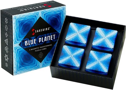 Vista 10 de Shashibo Caja de Cambio de Forma - Premiado, Patentado Juego de Dedos con 36 Imanes de Tierras Raras - Se Transforma en Más de 70 Formas, Caja