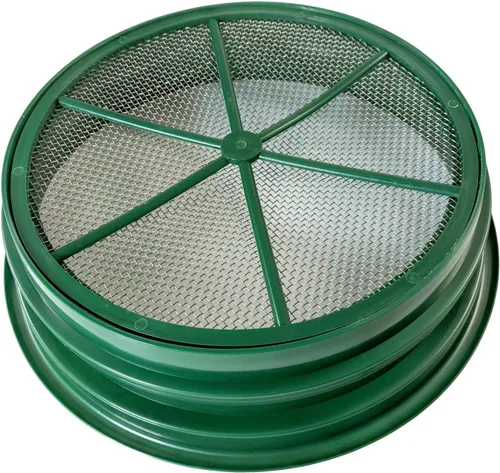 Vista 3 de ASR Outdoor Clasificador de Oro 1/8 Pantalla Tamiz Bandeja de Cribado Malla Prospección Tamiz