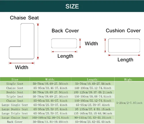 Vista 7 de Funda universal para sofá resistente al desgaste, fundas de terciopelo elástico para cojines separados para sofá, fundas de sofá en forma de L