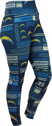 Vista 89 de Zubaz NFL Mallas para mujer de longitud completa de cintura alta básica 1.0