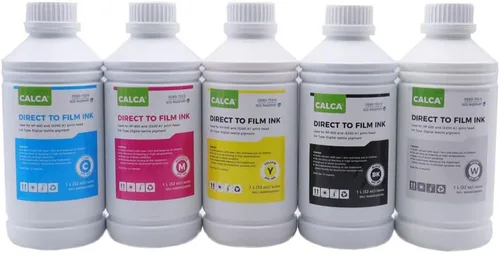 Vista 11 de CALCA Recambio de tinta DTF de EE. UU. para impresoras de inyección de tinta, impresión de película de transferencia de calor, tinta dtf y película