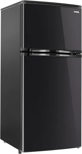 Vista 12 de RecPro Refrigerador RV de 1.7 pies cúbicos de 12 V Refrigerador compacto con puerta reversible, almacenamiento de puerta de botella de 2 litros, 7