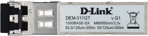 Vista 4 de D-Link Módulo SFP multimodo 1000BASE-SX del transmisor-receptor óptico Gigabit Ethernet (DEM-311GT)