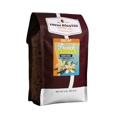 Vista 38 de Fresh Roasted Coffee, café 100% colombiano descafeinado, 12 oz, tostado medio, kosher, EA Natural Decaf, grano entero