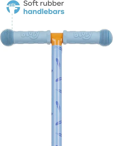 Vista 5 de Voyager - Self-Balancing Toddler Kick Scooter, 3-Wheel Scooter with Light-Up Wheels, Extra Wide Deck, Foot Brake, Lean-to-Steer Design, 75 lb Limit