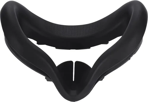 Vista 2 de VR Silicone Face Covers Compatible with Oculus Quest 2Light-Thin VR Face PadsWaterproof Anti-Dirty Replacement Facial Cushion VR Pads