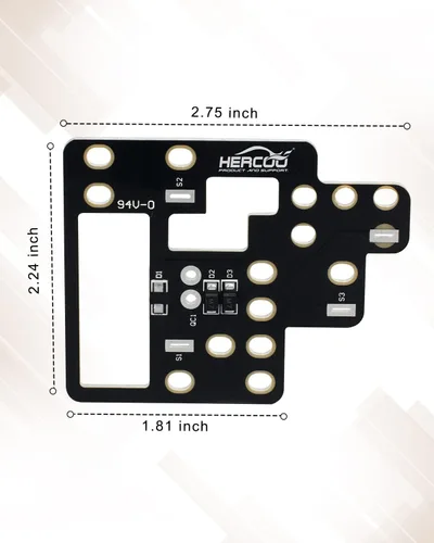 Vista 3 de HERCOO 6 High Mod, Módulo para Luces Bajas GM, Luces Altas y Luz DRL Encendidas Simultáneamente Compatible con Chevy Silverado GMC Sierra