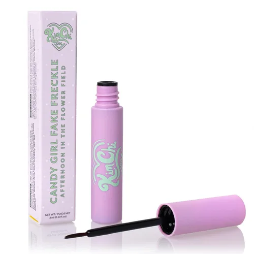 KimChiChic Beauty Candy Girl - Bolígrafo de pecas falsas, aspecto natural y secado rápido, maquillaje facial de pecas falsas, tarde en el campo de