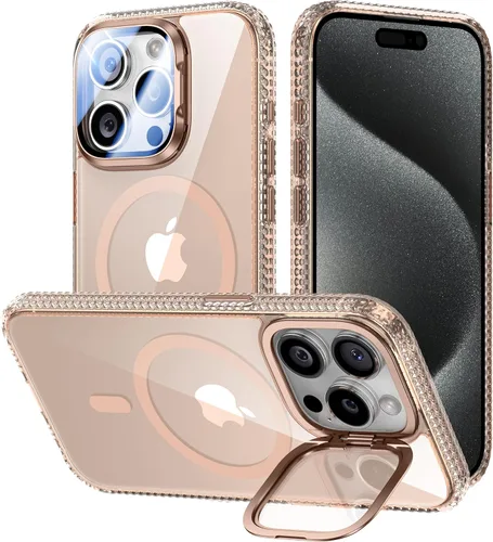 Vista 37 de VOFATA [Protección Completa Mejorada de la Cámara] para Funda iPhone Air con Cubierta de Cámara con Soporte [Compatible con MagSafe][Protección