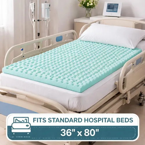 Vista 8 de Duro-Med - Cojín para cama (contorneado), color azul, 552-7945-0000, Azul, 1