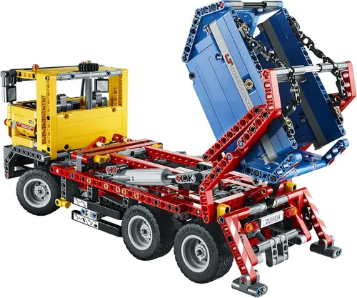 Vista 6 de Camión de contenedor LEGO Technic 42024