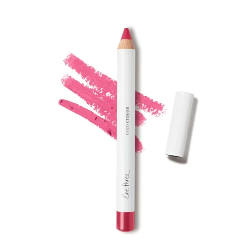 Vista 14 de Ere Perez - Color labial hidratante de crayón de coco natural Baobab + aceite de coco, sílice, vitamina E Protege, nutre, repara, vegano, libre